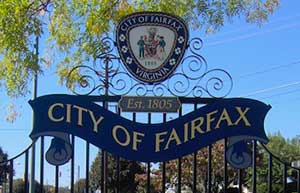 Gate of Fairfax, VA City